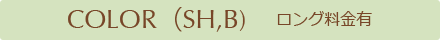 カラー料金